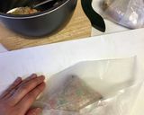 クッキングシートでの中華粽の包み方作り方5写真