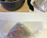 クッキングシートでの中華粽の包み方作り方6写真