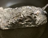 秋の味覚、鮭のホイル蒸し作り方4写真