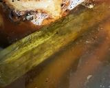 ラーメンスープに煮豚の煮汁を入れて美味作り方2写真