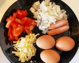 お好みの具材で!簡単オムレツ♪作り方1写真
