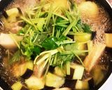 鶏胸肉とナス竹の子のあっさり煮作り方2写真