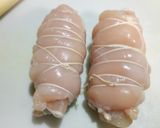 トリ生ハムチキン巻。(笑)作り方8写真