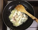 超簡単☆ホワイトシーフードカレーのたま丼作り方7写真