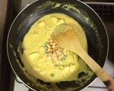 超簡単☆ホワイトシーフードカレーのたま丼作り方12写真