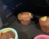 ココアと完熟バナナの簡単カップケーキ作り方5写真