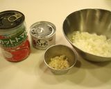 きしめんでサバ缶ラグーソース作り方1写真