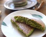 m小松菜たっぷりパンケーキ作り方9写真