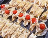 超簡単★包まない餃子★梅シソ キムチ入り作り方8写真