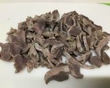 砂肝の柚子胡椒ぽん酢和え作り方2写真