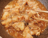 鶏肉とれんこんの唐揚げ☆甘酢あん作り方3写真