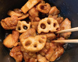鶏肉とれんこんの唐揚げ☆甘酢あん作り方4写真