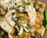 毎日の納豆●鶏皮揚げとあわせ、おつまみ風作り方4写真