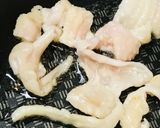 毎日の納豆●鶏皮揚げとあわせ、おつまみ風作り方1写真