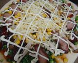 照り焼きチキンピザ！！＆焼き豚ピザ！！作り方8写真