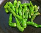 ししとうとベーコンのカレー炒め作り方3写真
