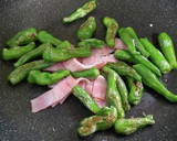 ししとうとベーコンのカレー炒め作り方4写真