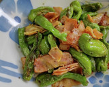 ししとうとベーコンのカレー炒め作り方7写真
