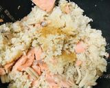鮭としめじの炊き込みご飯・秋鮭ごはん作り方4写真