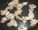 クーシンサイと豚肉の中華炒め作り方3写真