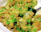 スプーンで食べたい♡カイワレあさりバター作り方5写真