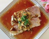超簡単！白身魚（真鯛）の薬味ソース作り方5写真
