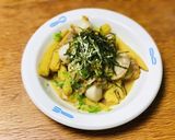 帆立とベビーコーンのバター醤油炒め作り方4写真