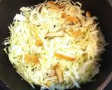 てんぷらとキャベツの煮物作り方2写真