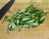 レンジで簡単！蒸し鶏ときゅうりの中華和え作り方3写真