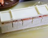 スモークサーモンとカニカマの押し寿司作り方10写真