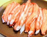 スモークサーモンとカニカマの押し寿司作り方2写真
