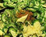 スパイスで苦くない☆茄子☆ゴーヤかき揚げ作り方2写真
