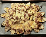 トマトとひき肉のこんがりチーズ焼き作り方4写真