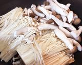 レクチンフリー にも簡単一品バジルきのこ作り方1写真