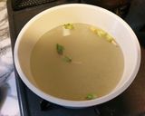 サラダチキンとパクチーの超簡単スープ作り方4写真