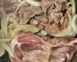簡単　豚の生姜焼き　玉ねぎ。作り方3写真
