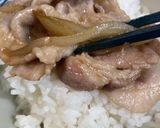 簡単　豚の生姜焼き　玉ねぎ。作り方7写真