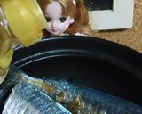 リカちゃん♡あじの梅酒煮つけ✿¨̮作り方7写真