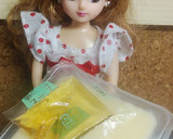 リカちゃん♡玉子豆腐の白和え風ꕤ*｡ﾟ作り方1写真