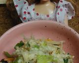 リカちゃん♡玉子豆腐の白和え風ꕤ*｡ﾟ作り方7写真