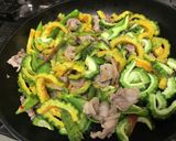 ゴーヤと猪の味噌炒め作り方5写真