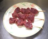 鹿肉の串焼き作り方2写真