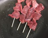 鹿肉の串焼き作り方4写真