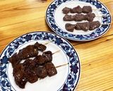 鹿肉の串焼き作り方6写真