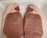 豚ロースステーキ　ハニーマスタードソース作り方1写真