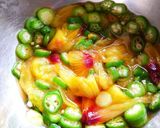 花オクラとオクラの酢の物作り方7写真