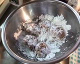 豚肉で!まんまる唐揚げ作り方3写真