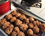 豚肉で!まんまる唐揚げ作り方5写真