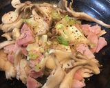 きのことベーコンのレモン炒め作り方5写真