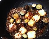 ナスと豆腐の肉炒め作り方6写真